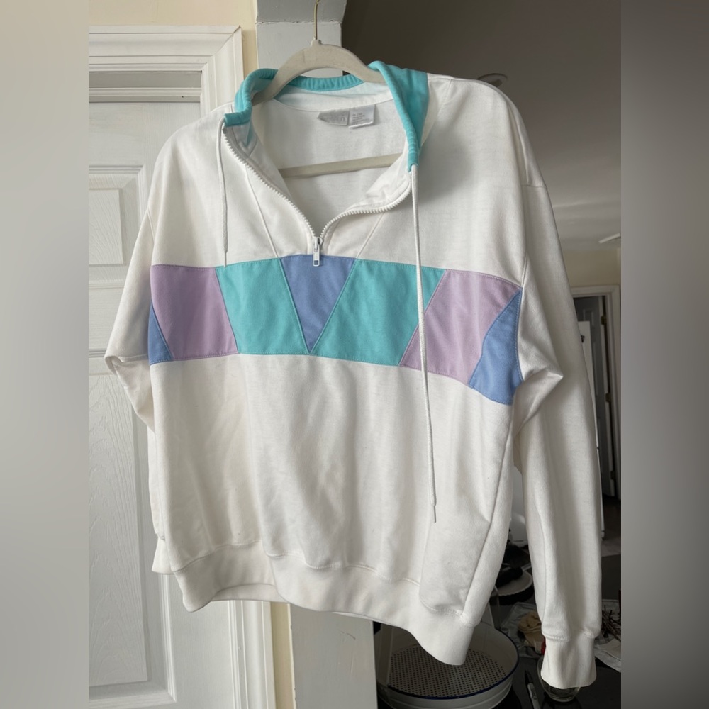 VTG Colorblock Jantzen Sweatshirt s M